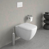 DURAVIT WC-Sitz Happy D.2 Anthrazit matt mit Absenkautomatik und Edelstahl-Scharnieren