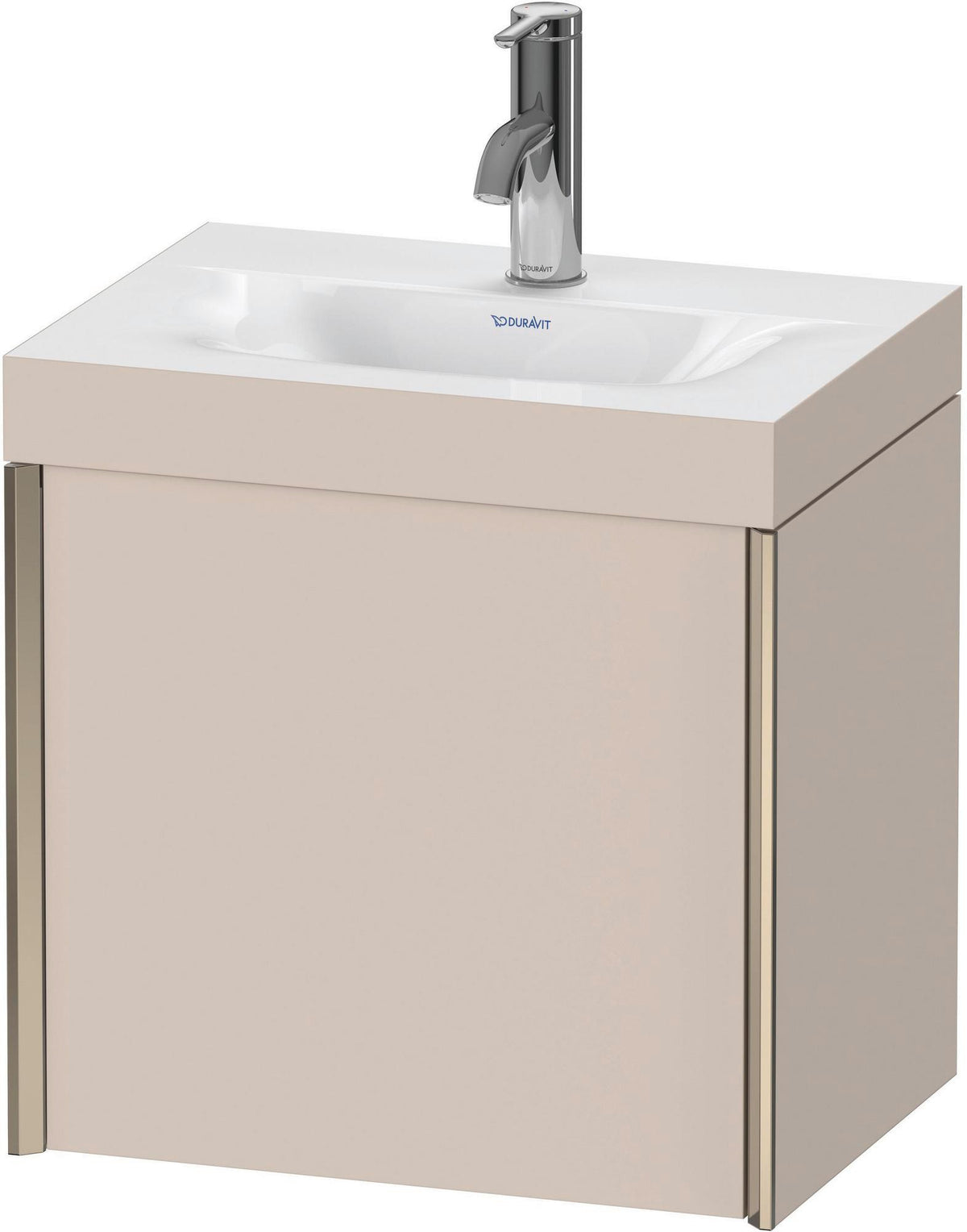 DURAVIT XViu c-bonded Waschtischset 450 mm wandhängend mit 1 Tür und Siphon