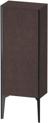 Duravit XViu Halbhochschrank 400 mm rechts mediterrane Eiche matt mit Tip-on Technik