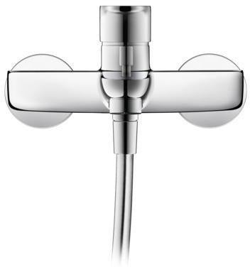 DURAVIT B.1 Einhebel-Wannenmischer Aufputz Chrom – Keramikmischsystem, 145 mm Ausladung