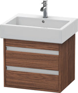 DURAVIT Ketho Waschtischunterbau wandhängend 550 mm, 2 Schubkästen, basalt matt