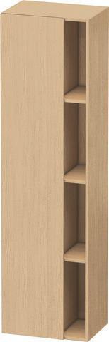 DURAVIT DuraStyle Hochschrank 360x500x1800mm, 1 Tür links, weiß matt – Wandhängend mit Soft-Close