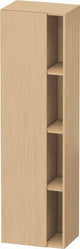 DURAVIT DuraStyle Hochschrank 360x500x1800mm, 1 Tür links, weiß matt – Wandhängend mit Soft-Close