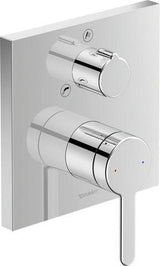 DURAVIT C.1 Einhebel-Wannenmischer Unterputz – Keramikmischsystem, Schwarz Matt