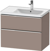 Duravit D-Neo Waschtischunterbau 784 mm Eiche Schwarz Bronze, wandhängend, 1 Auszug