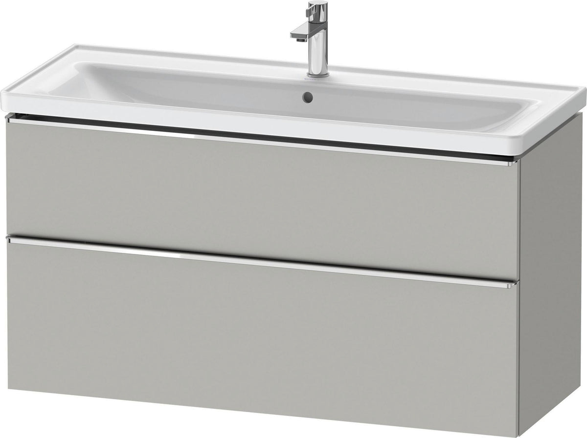 DURAVIT D-Neo Waschtischunterbau 1184 mm Eiche Schwarz mit Bronze Griff