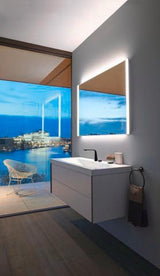 DURAVIT Starck T Handtuchring Chrom 210 mm – Schwenkbar, Verdeckte Befestigung, Rostfreier Stahl