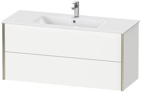 Duravit Waschtischunterbau XVIU 1210x560x480mm 2 Schubkästen Ahorn mitte s-matt