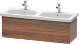 Duravit DuraStyle Waschtischunterbau 1230 mm betongrau matt – wandhängend, 1 Auszug, Soft-Close