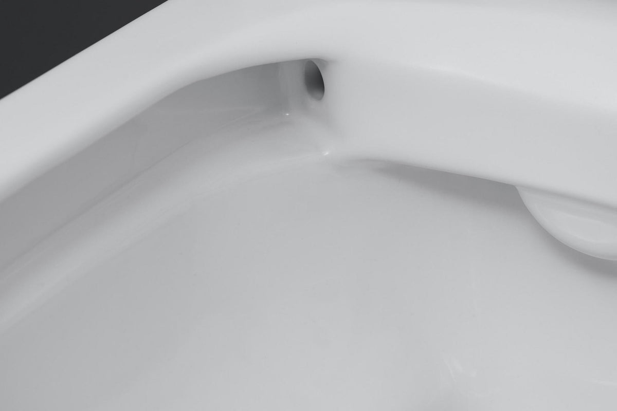 Duravit Wand-WC Starck 3 540 mm Tiefspüler spülrandlos Durafix weiß