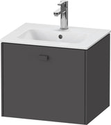 DURAVIT Waschtischunterbau Brioso 520 mm wandhängend weiß matt mit 1 Auszug und Soft-Close