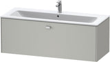 Duravit Brioso Waschtischunterbau 620 mm betongrau matt mit 1 Auszug und Soft-Close