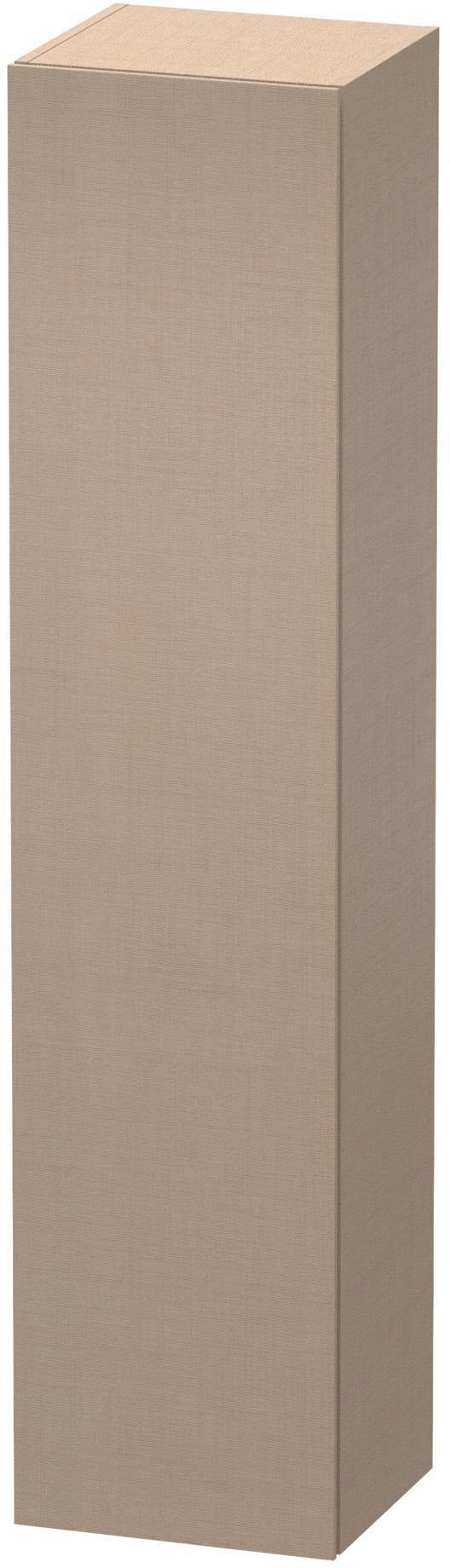 Duravit Hochschrank L-Cube 363x400x1760mm 1 Tür rechts, Leinen – Wandhängend, Soft-Close