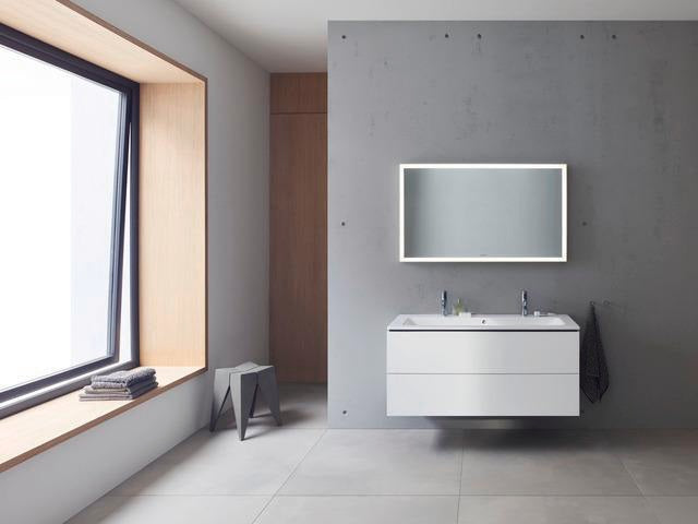 Duravit C.1 Einhebel-Waschtischmischer M mit Zugstange, Schwarz Matt