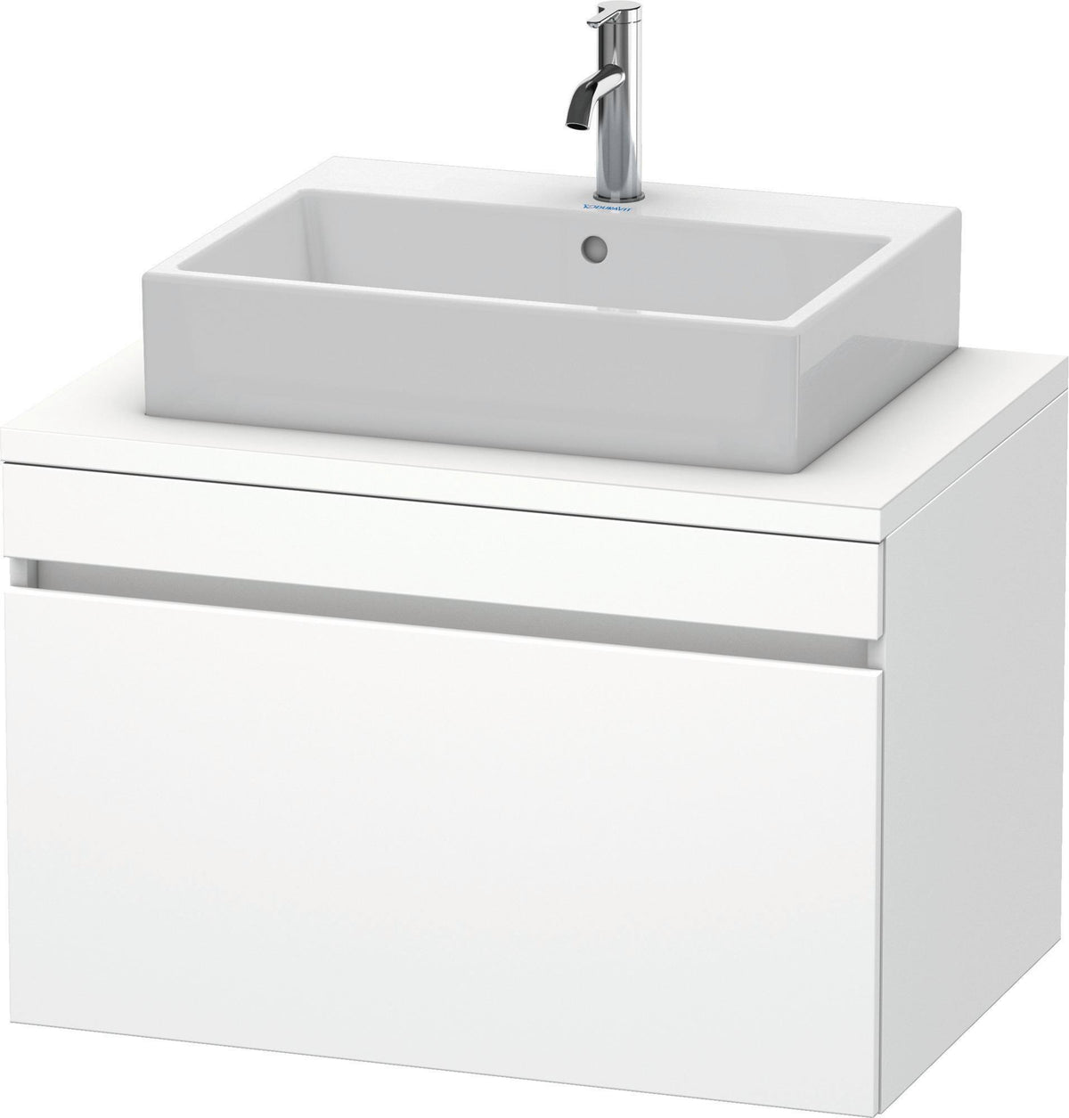 DURAVIT DuraStyle Konsolenunterschrank 800 mm betongrau matt mit 1 Auszug