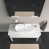 Duravit Luv Waschtischunterbau bodenstehend 1338 mm mit 1 Auszug Weiß Seidenmatt