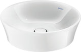 DURAVIT White Tulip Möbelwaschtisch 500 mm weiß ohne Hahnloch mit WonderGliss