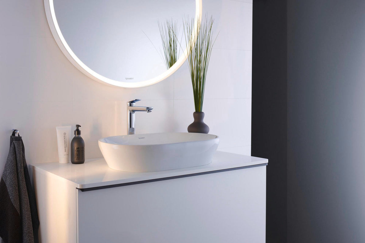 DURAVIT Wave Einhebel-Waschtischmischer XL Bronze Gebürstet ohne Zugstange
