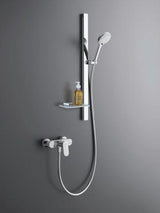 DURAVIT Ablage für Brausestange Universal 214 mm Chrom – Ersatzteil