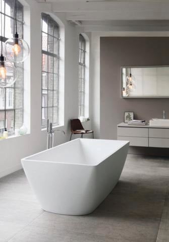 DURAVIT L-Cube Unterschrank 400x320x548mm Weiß Matt mit 2 Schubkästen und Tip-on-Technik