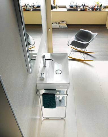 Duravit DuraSquare Glaseinleger für Metallkonsolen Cubic Line 380x770x8 mm