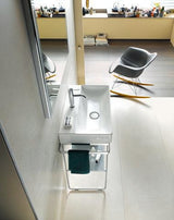 Duravit DuraSquare Glaseinleger für Metallkonsolen Cubic Line 380x770x8 mm