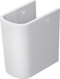 DURAVIT DuraStyle Halbsäule aus Sanitärkeramik in Weiß für Wand-WCs