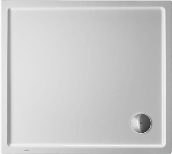 DURAVIT Starck Slimline Duschwanne 750x900 mm Weiß mit Antislip – Rechteckig, Sanitäracryl