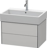 Duravit XSquare Waschtischunterbau 684 mm wandhängend mit Schubkasten und Siphonausschnitt