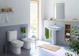 DURAVIT D-Code Handtuchablage 650 mm Chrom mit 4 Stangen & Handtuchhalter