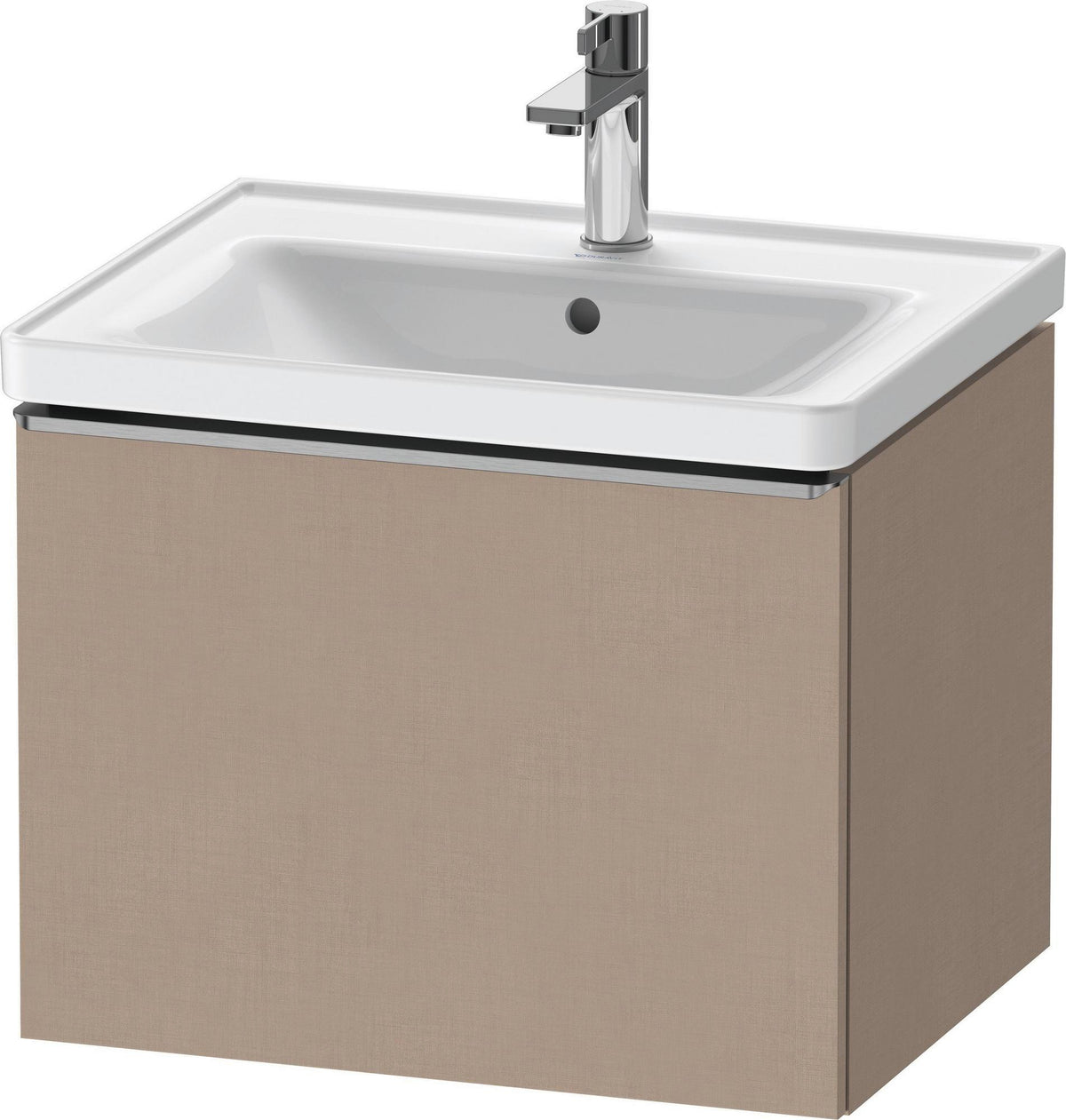 DURAVIT D-Neo Waschtischunterbau 584 mm betongrau matt mit 1 Auszug und Soft-Close