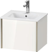 Duravit Waschtischunterbau XViu 400 mm mit Auszug, Prof. Champagner Matt