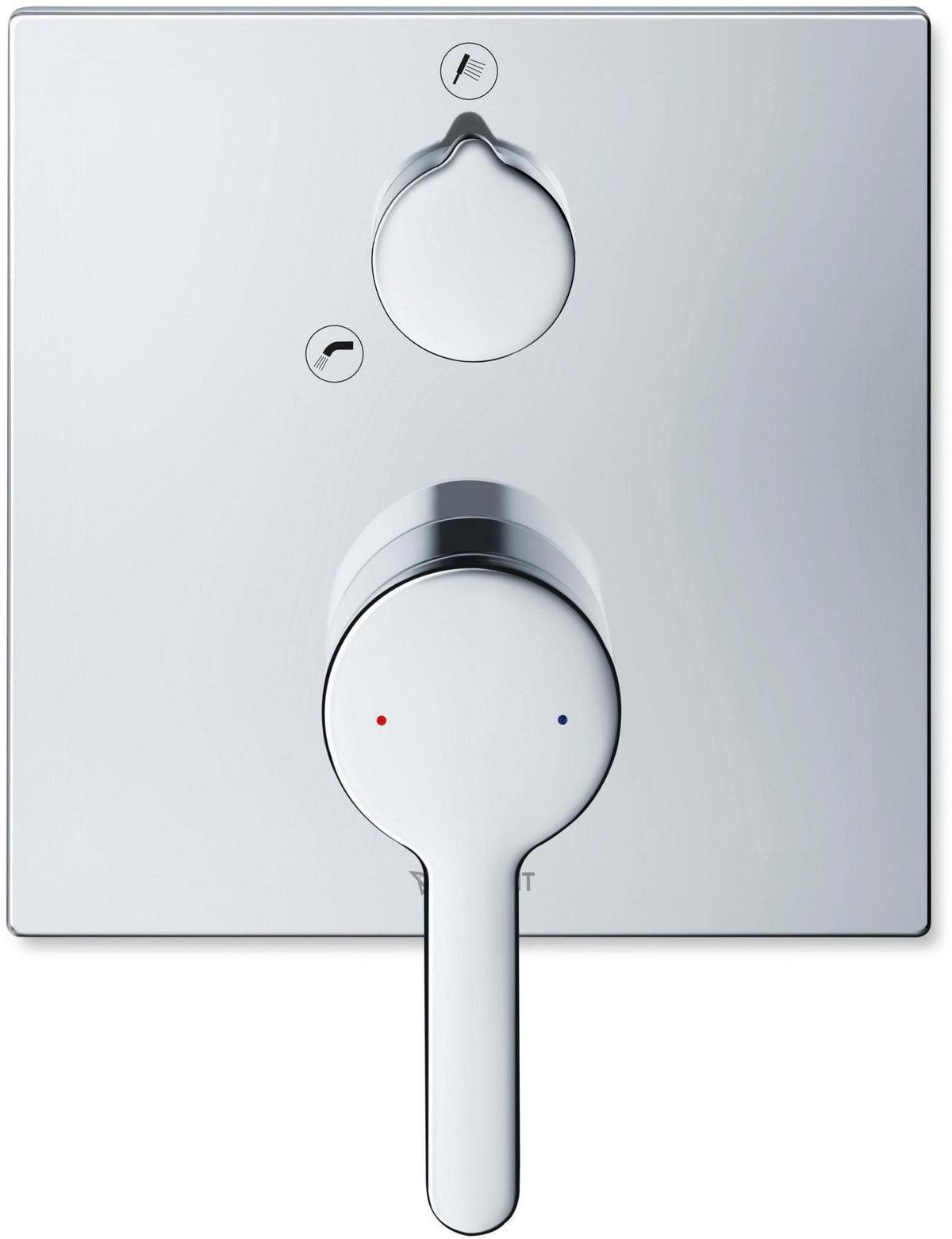 DURAVIT C.1 Einhebel-Wannenmischer Unterputz – Keramikmischsystem, Schwarz Matt