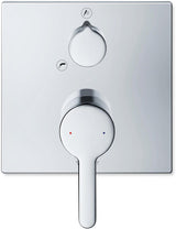DURAVIT C.1 Einhebel-Wannenmischer Unterputz – Keramikmischsystem, Schwarz Matt