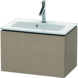 DURAVIT L-Cube Waschtischunterbau 620 mm, 1 Auszug, Weiß Matt, Wandmontage