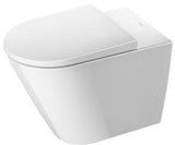 DURAVIT D-Neo Stand-Tiefspül-WC weiß rimless mit Geruchsabsaugung und Befestigungsmaterial
