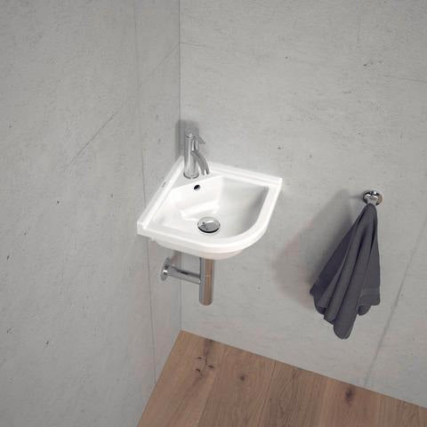 Duravit DU Design Siphon Schwarz Matt – Flaschensiphon Universal mit Rosette