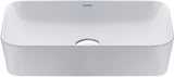DURAVIT Cape Cod Aufsatzbecken 430mm Weiß ohne Überlauf mit WonderGliss