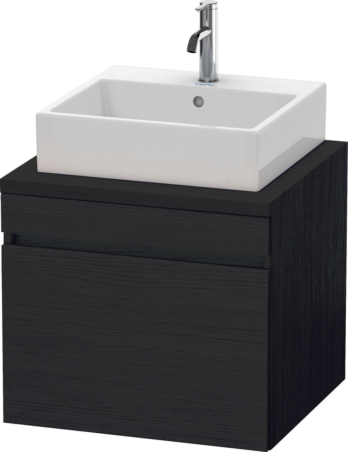 DURAVIT DuraStyle Konsolenunterschrank 600 mm betongrau matt – 1 Auszug, wandhängend