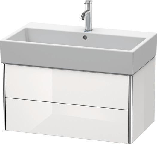 Duravit XSquare Waschtischunterbau 784 mm, wandhängend, 2 Schubkästen, s-matt, für Vero Air