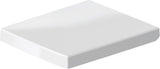 DURAVIT WC-Sitz Vero mit SoftClose Absenkautomatik, Duroplast weiß, rostfreie Edelstahl-Scharniere