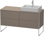 flannel grey seidenmatt / Mitteldichte Faserplatte (MDF) / grau