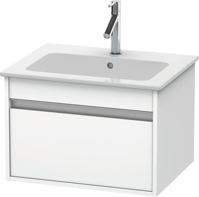 Duravit Ketho Waschtischunterbau ME by Starck, 1 Auszug, Weiß Matt, 600 mm