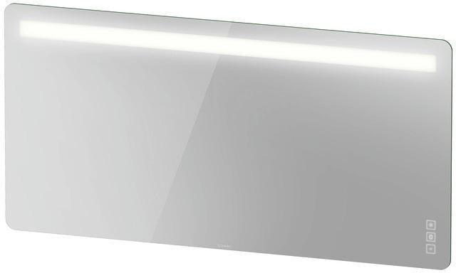 DURAVIT Luv Wandspiegel 500x800 mm mit LED-Beleuchtung, Spiegelheizung und berührungsloser Bedienung