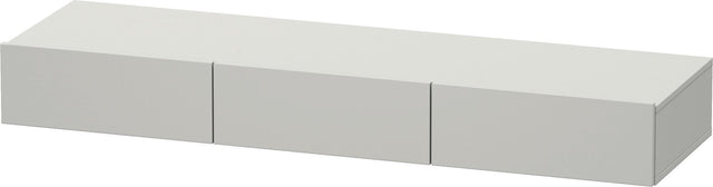 DURAVIT DuraStyle Schubkastenablage 1500 mm, 3 Schubkästen, betongrau matt, wandhängend