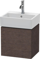 Duravit L-Cube Waschtischunterbau 434 mm weiß matt, 1 Tür links, wandhängend