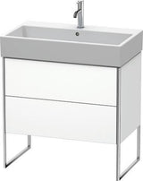 Duravit XSquare Waschtischunterbau 784 mm mit Fußgestell für Vero Air – Sand-matt Eiche