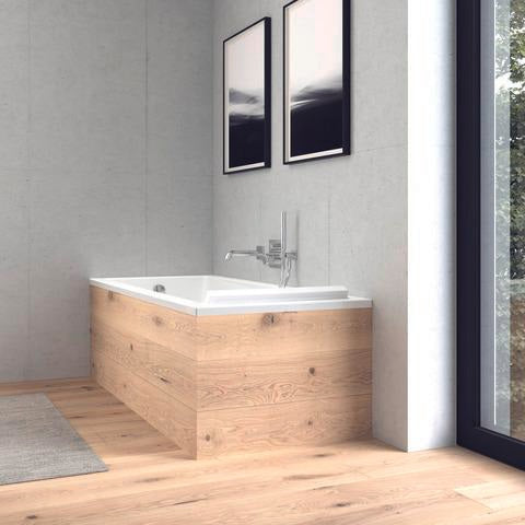 Duravit Wandanschlussbogen 55x102 mm Eckig Chrom – Brausen und Zubehör