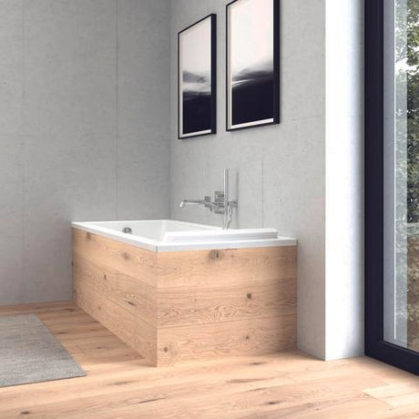Duravit Wandanschlussbogen 55x102 mm Eckig Chrom – Brausen und Zubehör