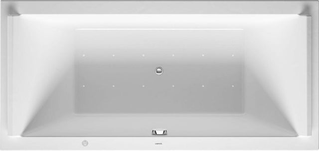 DURAVIT Starck Whirlwanne 1900x900 mm mit Air-System, 2 Rückenschrägen und elektronischer Bedienung